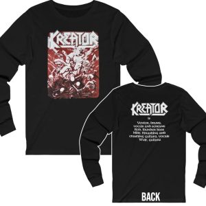 Kreator Pleasure Kill Original Design Long Sleeved Shirt