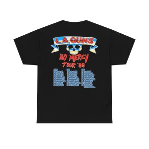 LA Guns 1988 No Mercy Tour Shirt 3