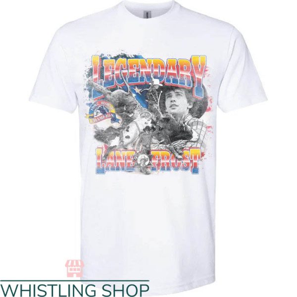 Lane Frost T-shirt Lane Frost Legendary T-shirt