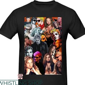 Layne Staley T-shirtFashion Graphic Cool Casual Tops Black