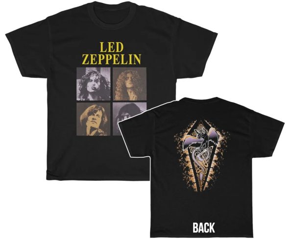 Led Zeppelin Four Faces Shirt