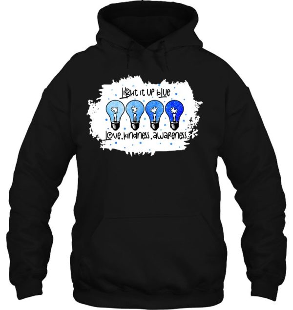 Light It Up Blue Autism Awareness Present Autism Mom Teacher