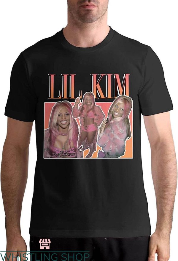 Lil Kim T-shirt Lil Kim Smiling Face T-shirt