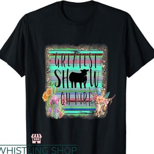 Livestock Show T-shirt Cow Heifer Steer Cattle Gift