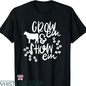 Livestock Show T-shirt Cute Grow Livestock