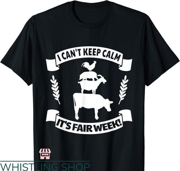 Livestock Show T-shirt Fun State and County Fair Show