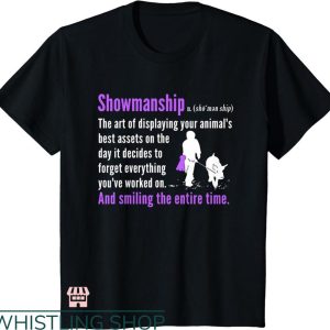 Livestock Show T-shirt Show Pig Showmanship