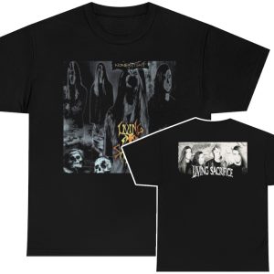 Living Sacrifice Nonexisitent Album Cover with Band Photo On Back Shirt