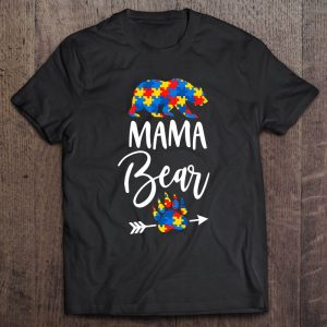 Mama Bear Autism Awareness Autism Mom Mommy Mama Puzzle 1