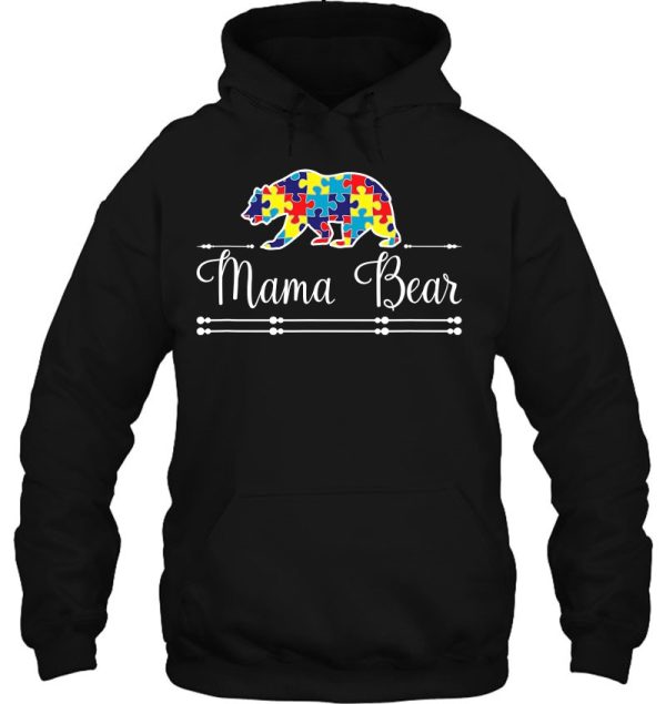 Mama Bear Autism Awareness Autism Mom Puzzle