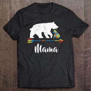 Mama Bear Autism Awareness Proud Autism Mom 1