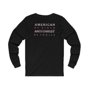Marilyn Manson American By Birth Antichrist By Choice Long Sleeved Shirt 3