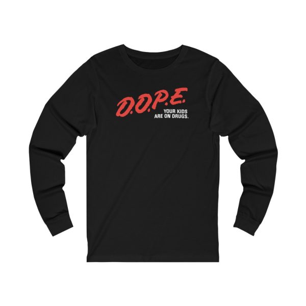 Marilyn Manson D.O.P.E. Your Kids Are On Drugs Long Sleeved Shirt