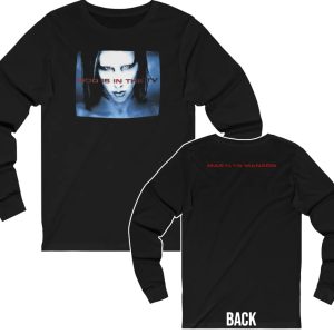 Marilyn Manson God Is In The TV Long Sleeved Shirt 1