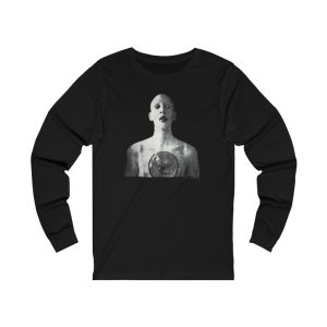 Marilyn Manson Holywood Era Bald Mercury Symbol Long Sleeved Shirt