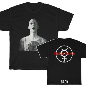 Marilyn Manson Holywood Era Bald Mercury Symbol Shirt 1