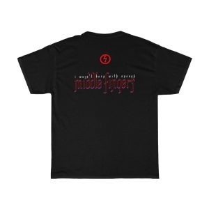 Marilyn Manson I Wasnt Born With Enough Middle Fingers Shirt 2