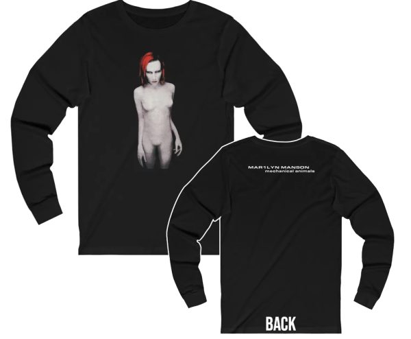 Marilyn Manson Mechanical Animals Era Long Sleeved Shirt