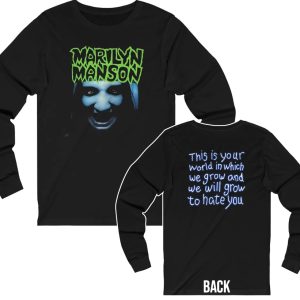 Marilyn Manson Portrait of an American Family Era Long Sleeved Shirt