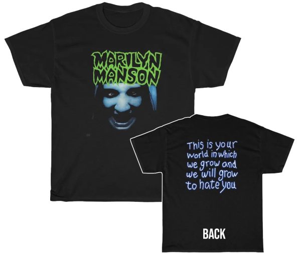 Marilyn Manson Portrait of an American Family Era T-Shirt