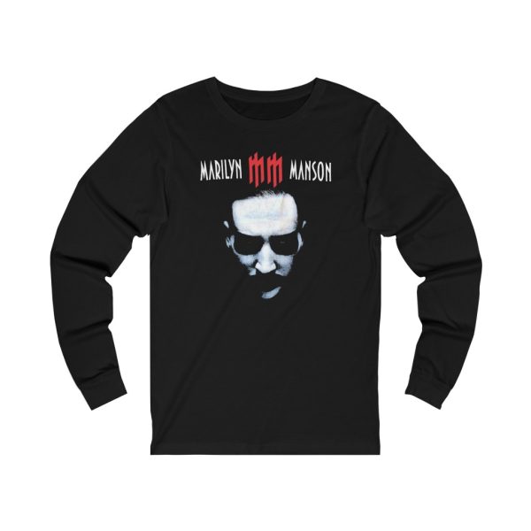 Marilyn Manson Rabble Rabble Bitch Bitch This Is The New Shit Long Sleeved Shirt