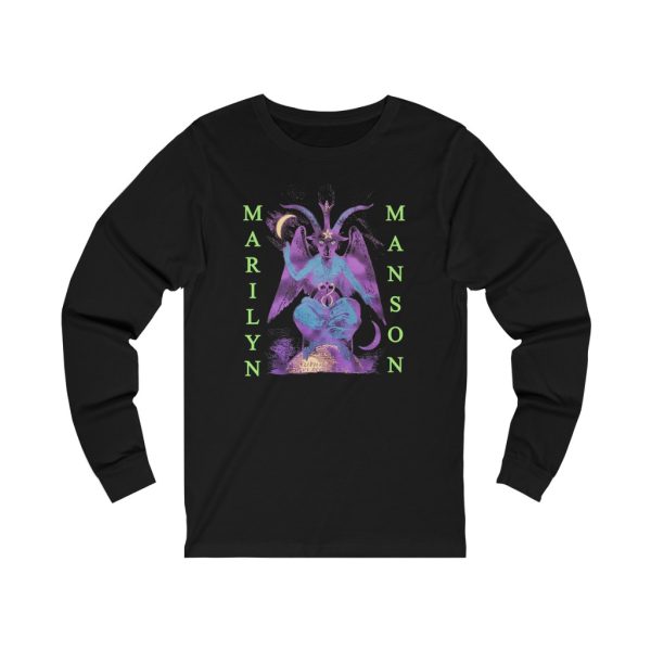 Marilyn Manson Reflecting God Long Sleeved Shirt