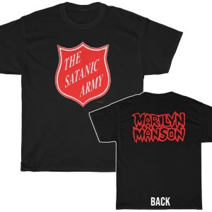 Marilyn Manson The Satanic Army Shirt