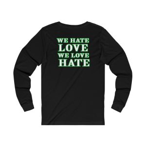 Marilyn Manson We Hate Love We Love Hate Long Sleeved Shirt 3
