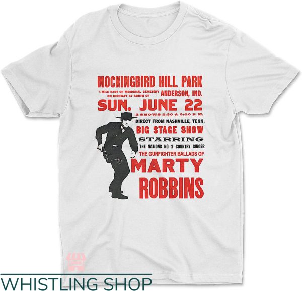 Marty Robbins T-shirt Marty David Robbins Merch T-shirt