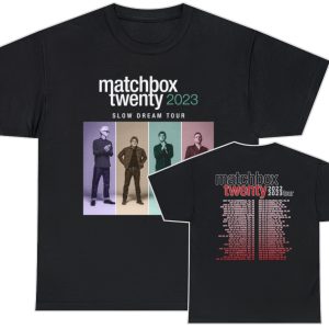 Matchbox Twenty 2023 Slow Dream Tour Shirt