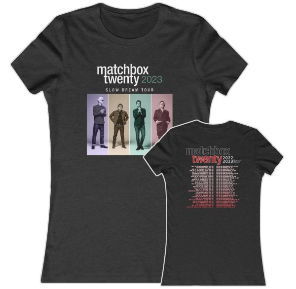 Matchbox Twenty 2023 Slow Dream Women’s Favorite Tour Shirt