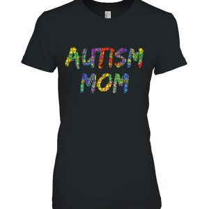 Matching Colorful Autism Puzzle Piece Design Gift Autism Mom