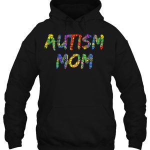 Matching Colorful Autism Puzzle Piece Design Gift Autism Mom 3