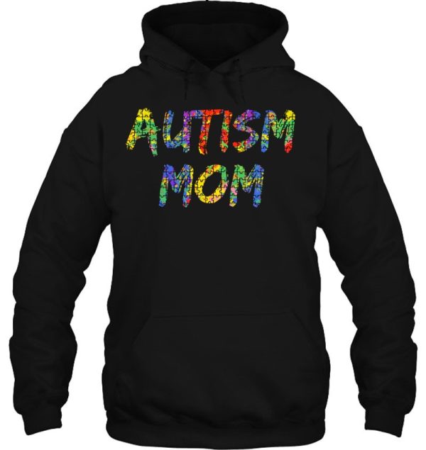 Matching Colorful Autism Puzzle Piece Design Gift Autism Mom