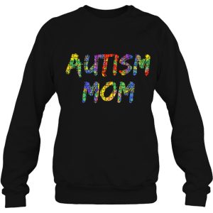 Matching Colorful Autism Puzzle Piece Design Gift Autism Mom 4