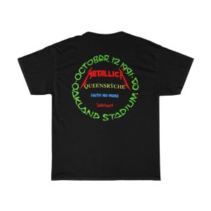 Metallica 101291 Day on The Green Oakland Stadium Queensryche Faith No More Soundgarden Event Shirt 3