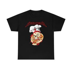Metallica Inspired Mozzarella Pizza Shirt