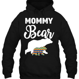 Mommy Bear Autism Awareness Gift For Proud Autism Mom 3