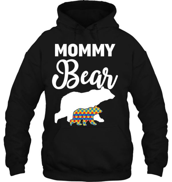 Mommy Bear Autism Awareness Gift For Proud Autism Mom