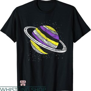 Non Bidenary Shirt T-shirt Non-binary Genderfluid Planet