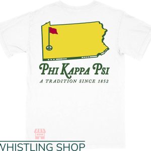 Omega Psi Phi T-Shirt Fraternity Golf Pocket Shirt