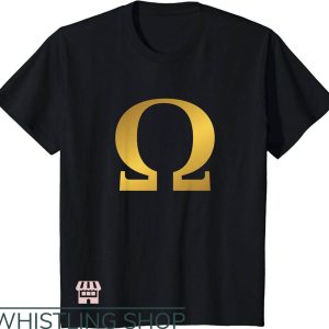 Omega Psi Phi T-Shirt Greek Mythology Omega Symbol