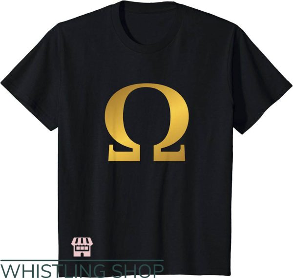 Omega Psi Phi T-Shirt Greek Mythology Omega Symbol