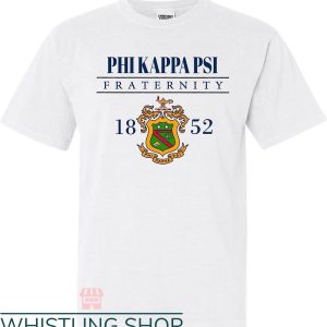 Omega Psi Phi T-Shirt Phi Psi Large Crest Shirt Trending