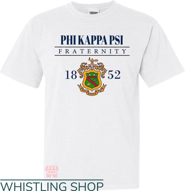 Omega Psi Phi T-Shirt Phi Psi Large Crest Shirt Trending