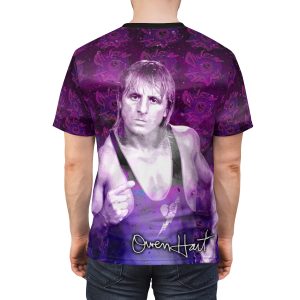 Owen Hart Custom All Over Print Signature Shirt 6