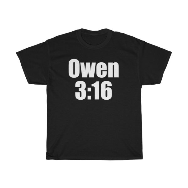 Owen Hart Owen 316 I Just Broke Your Neck Pro Wrestling Shirt