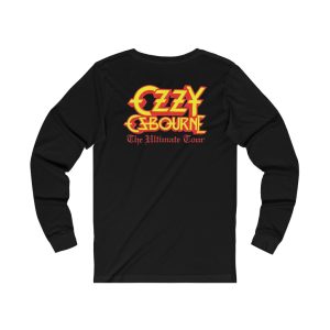 Ozzy Osboure 1986 Ultimate Sin World Tour Long Sleeved Shirt 3