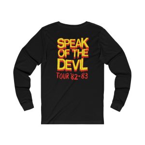 Ozzy Osbourne 1982 83 Speak of The Devil Tour Long Sleeved Shirt 3