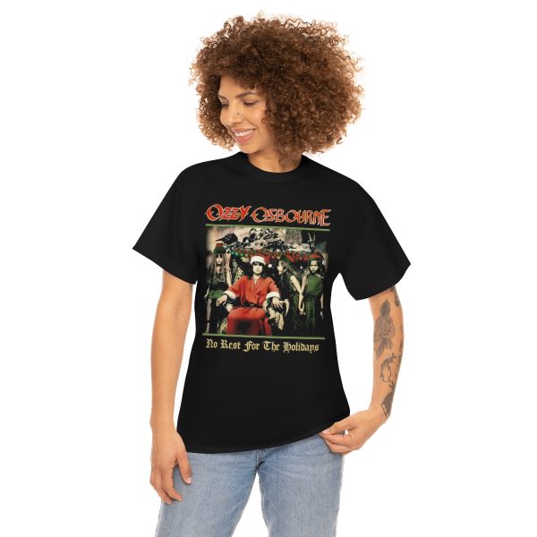 Ozzy Osbourne No Rest For The Holidays Christmas Shirt